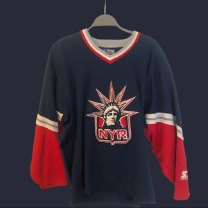 Vintage New York Rangers Lady Liberty Jersey